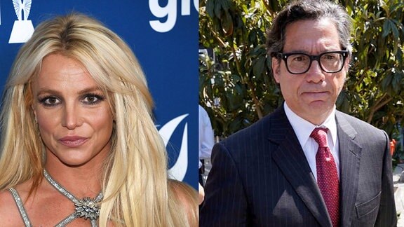 Britney Spears und ihr Anwalt Matthew Rosengart