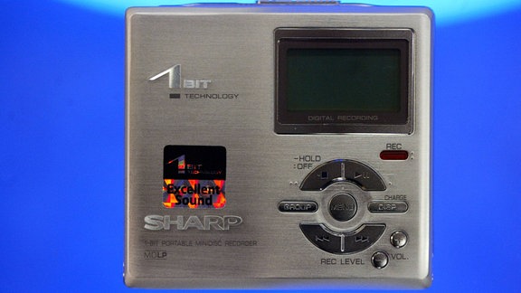 Minidisc-Recorder von Sharp Anfang der 2000er