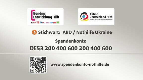 Spendentafel Ukraine