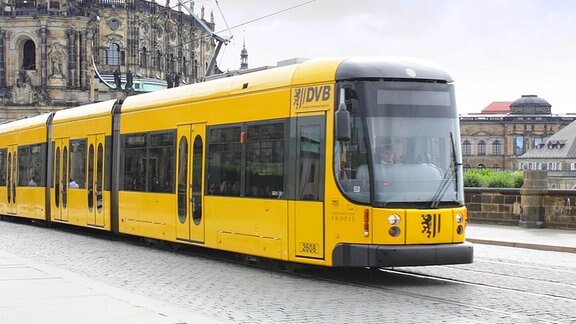 Straßenbahn in Dresden