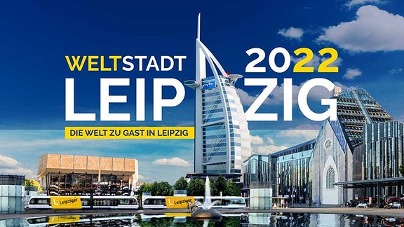Cover des Kalenders "Weltstadt Leipzig 2022"