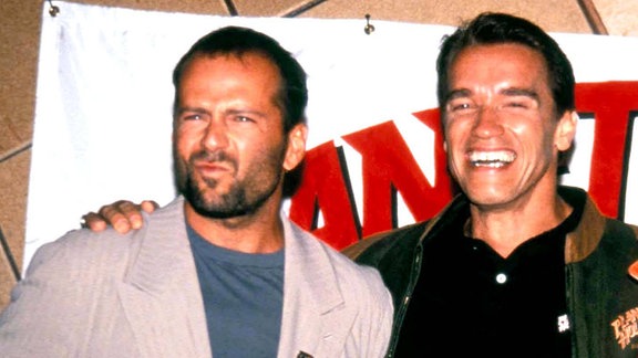 Bruce Willis und Arnold Schwarzenegger